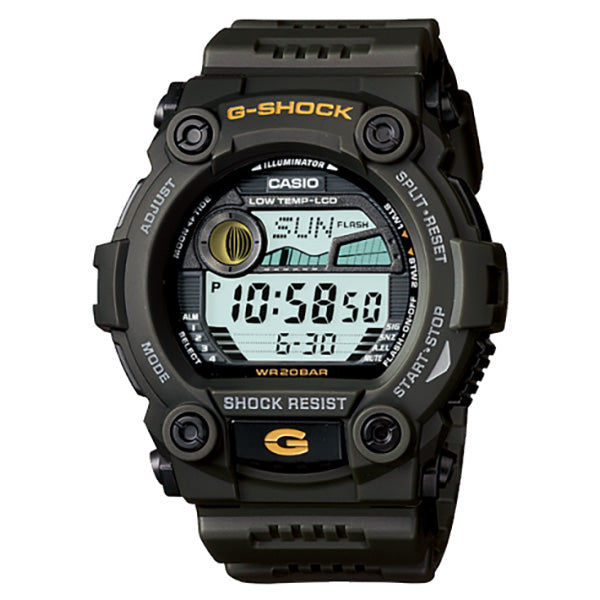 G SHOCK DIGITAL TIDE/MOON WATCH